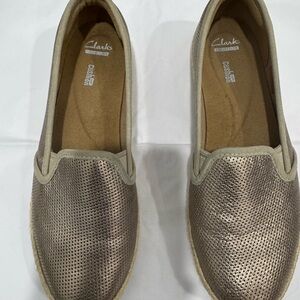 Clarks Women's Metallic Loafers